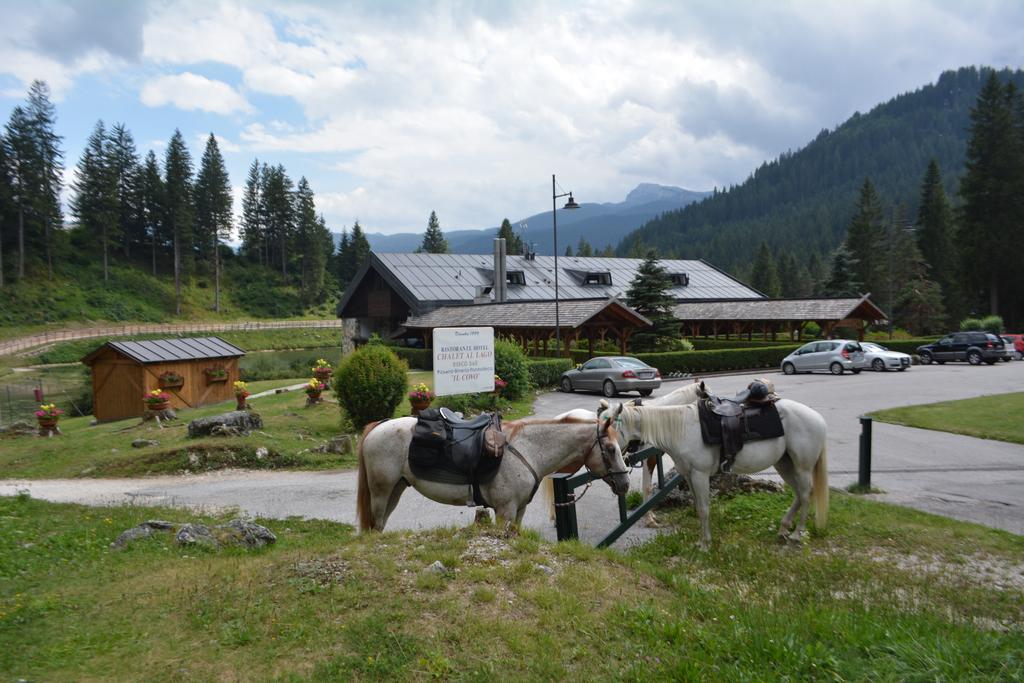 Chalet Al Lago San Vito di Cadore Bagian luar foto