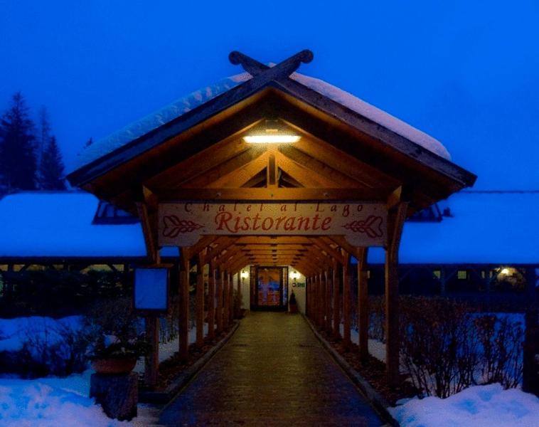 Chalet Al Lago San Vito di Cadore Bagian luar foto